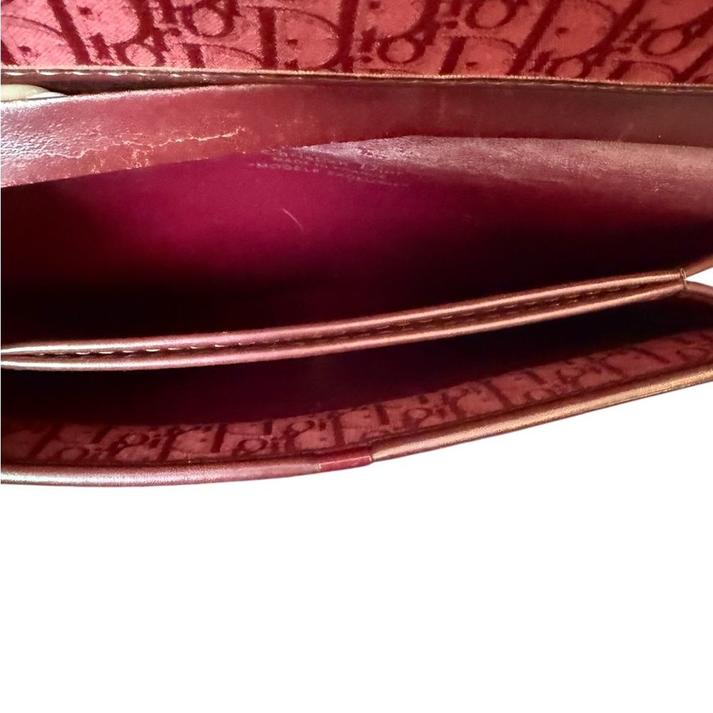 Vintage Dior shoulder bag rare gold chain Y2K - Picture 5 of 8